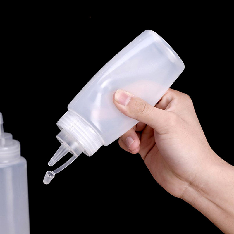 < Beartwo > Bóp Chai Gia Vị Có Nắp Sốt Cà Chua Chai Dầu Ô Liu Có Cân Đẹp