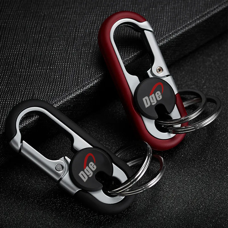 Hợp Kim Mới Móc Khóa Nam Ô Tô Ô Tô Móc Khóa Thép Không Gỉ Đa Năng Mặt Dây Chuyền Móc Chìa Khóa