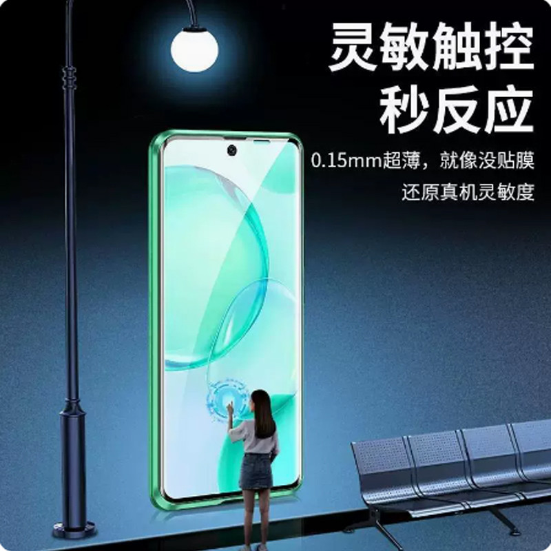 Ốp Lưng Cho OPPO 15 Reno15 Pr Max Reno14 Reno14 Pro Reno13 Reno12 Reno11F A54 A17 A17k Ốp Điện Thoại Từ Tính Hai Mặt Kính Cường Lực Nam Châm Kim Loại Lật