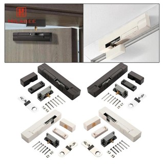 Bộ giảm chấn cửa Đóng cửa tự động Ngăn chặn ghim tay với phụ kiện vít Hợp kim kẽm cho nhà để xe gia đình