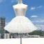 ESSENCEH Trắng Petticoat, Lông Tơ Gothic Không Xương Puffy Váy, Crinolinas Cosplay Phụ Kiện 4 Lớp Quần Áo Cosplay Đáy Váy Hỗ Trợ