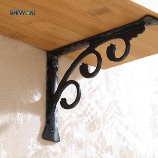 4 x Giá đỡ treo tường hình chữ L Châu Âu Giá đỡ treo kim loại 4 chiếc