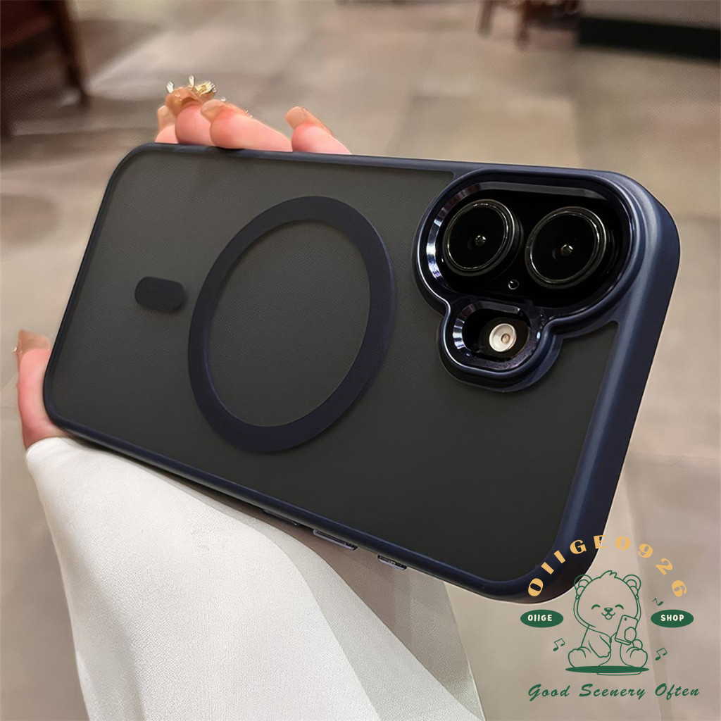 Ống kính kim loại cảm giác da từ tính Vỏ điện thoại iphone15 Pro Max 14 13 vỏ cho vỏ iPhone Vỏ mềm silicon TPU chống sốc