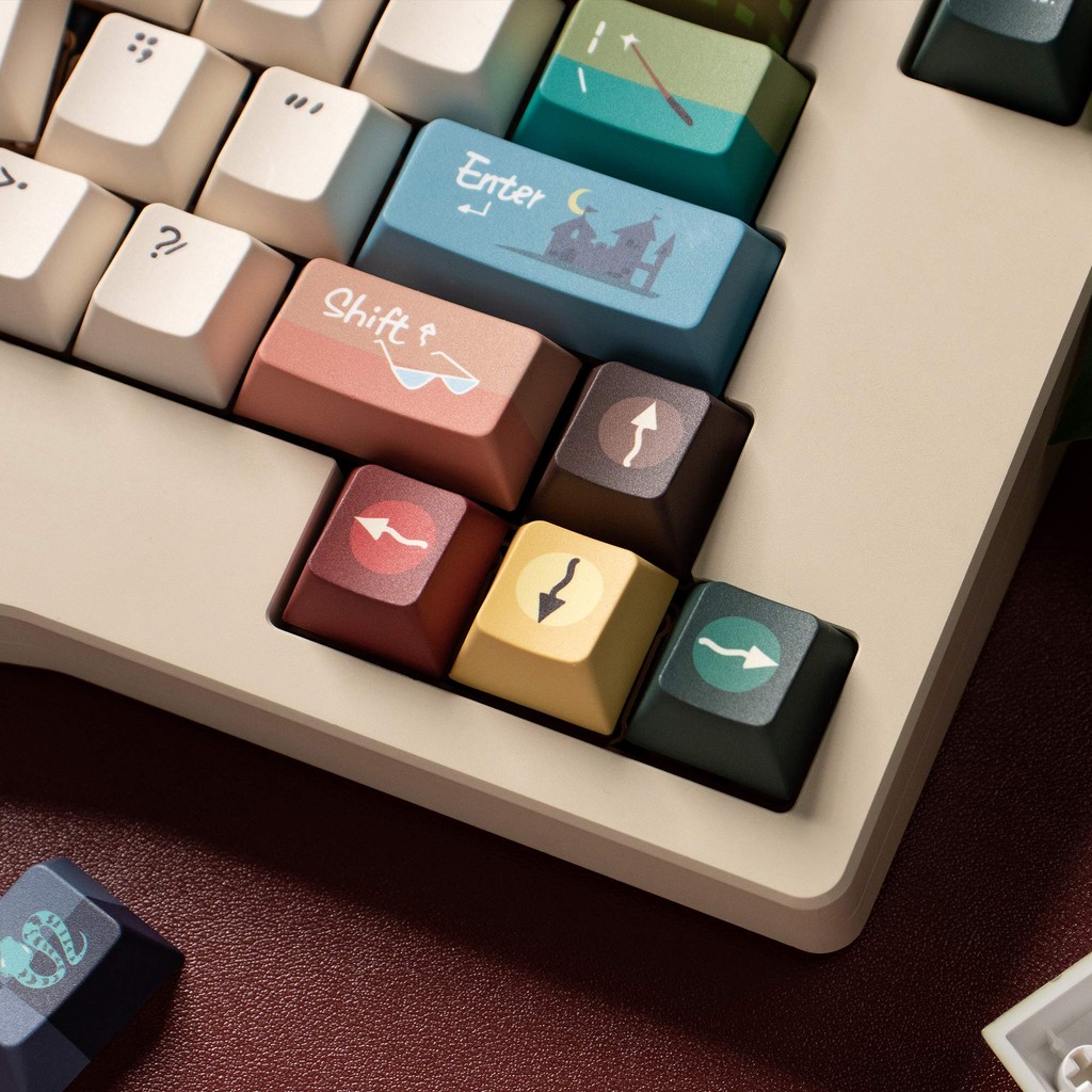 URE Magical Animals Keycaps PBT cherry / MOA Profile dày 1.7mm Bộ Keycaps dễ thương cho MX Switch Bàn phím cơ | BigBuy360 - bigbuy360.vn