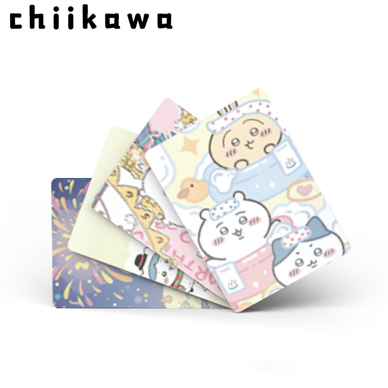Linxx 50 Chiếc Thẻ Laser Ba Chiều Chiikawa Photocards Dòng Bưu Thiếp