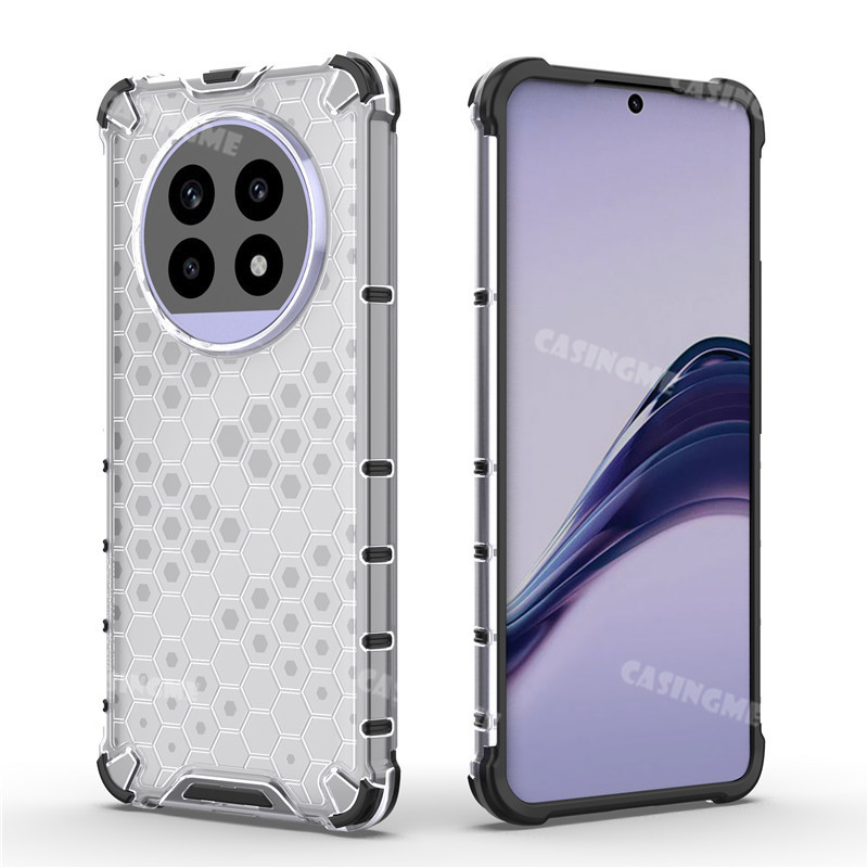 Realme 13 Pro 5G 13Pro + 2024 Vỏ tổ ong trong suốt chống sốc cho Realme 13Pro Realme13 13Pro + 13 Pro + 13 + 5G 4G Vỏ điện thoại tản nhiệt Acrylic trong suốt