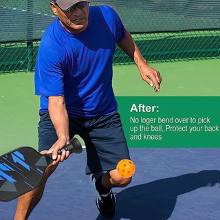 NKSFX Pickleball Retriever, cốc hút silicone mềm, gắn dễ, phụ kiện nhặt bóng Pickleball