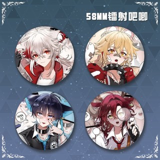 Trò Chơi Genshin Tác Động Lang Thang Venti Xiao Huy Hiệu Nút Cài Áo Cosplay Bộ Sưu Tập Đồ Chơi Túi Trang Trí Quà Tặng