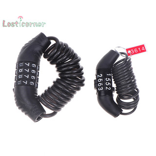 [Lostcorner] 1 Cái Khóa Mật Khẩu Xe Máy Đa Năng Khóa Mũ Bảo Hiểm Di Động Khóa Chống Trộm Xe Đạp Đường Bộ [Mới]
