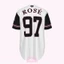 BLACKPINK LISA JENNIE ROSE JISOO đồng phục bóng chày áo số 96 Cosplay vải 3D mùa hè Áo thun
