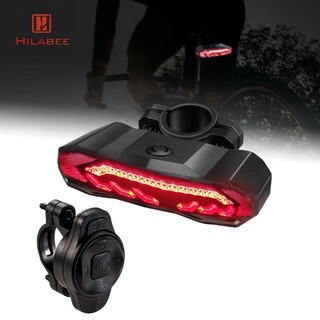 Đèn hậu HILABEE Cảnh báo điều khiển từ xa và di động phía trước chống nước cho