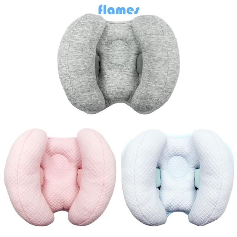 Fl Bé Cho Đầu Định Hình Gối Ngăn Ngừa Phẳng Cho Đầu Bảo Vệ Xe Đẩy Gối Điều Dưỡng Ngủ Cho Đầu Hỗ Trợ C