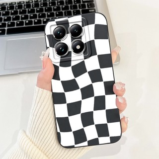 Dành Cho Xiaomi 14T Pro 5G Ốp Lưng 2024 Đá Cẩm Thạch Cao Cấp Sơn Mát Silicon Mềm Mờ Dành Cho Xiaomi 14T 5G Mi14T Mi14TPro Vỏ