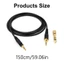 Cáp nâng cấp tai nghe chất lượng WU HiFi cho phòng thu tai nghe EAH DJ1200 và biểu diễn trực tiếp Sử dụng bộ chuyển đổi 3 5mm 6 35mm
