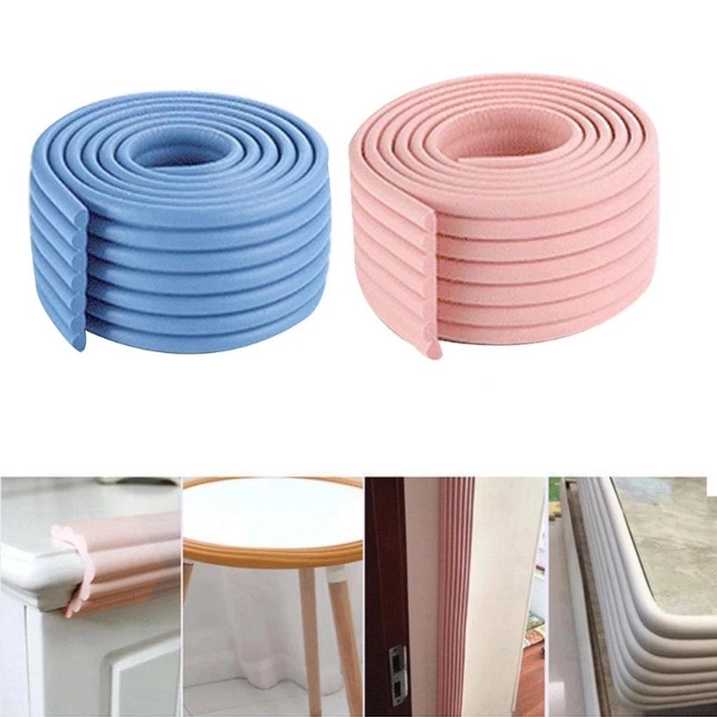 2M Dải Băng Xốp Chống Va Chạm Dùng Bọc Cạnh Gương, Cạnh Bàn Đa Năng Tiện Dụng