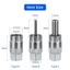 Vòng khóa Cassette, Công cụ cài đặt loại bỏ bạc 12T, Cờ lê lắp bánh xích xe đạp bằng thép Carbon cao