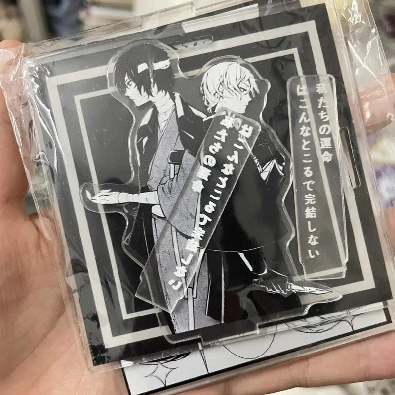 Bungo Stray Dogs Acrylic Để Bàn Trang Trí - Quà Tặng Hình Anime 10cm Cho Bạn Bè