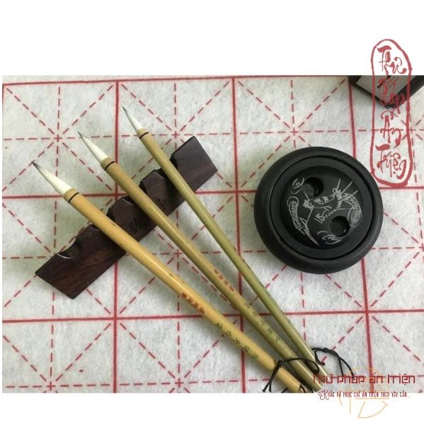 CỌ VIẾT Thư Pháp BÚT LÔNG THƯ PHÁP - GIA KIỆN BẠCH VÂN có miễn phí vận chuyển