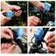 Đèn còi xe đạp ROLY, Chuông xe đạp có thể sạc lại USB 2 trong 1, Đi đêm 140DB Đi xe đạp an toàn Đèn xe đạp điện tử