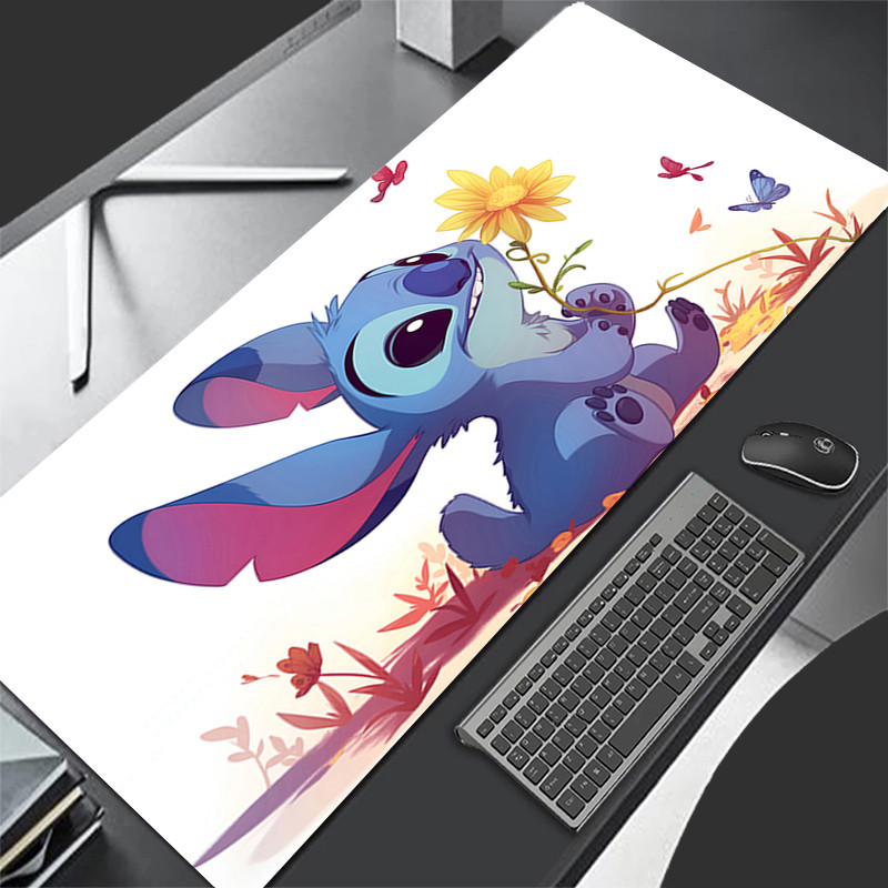 Miếng Lót Chuột Chơi Game Anime Miếng Lót Bàn Phím Thảm PC Mousepad XXL Stitch Miếng Lót Chuột Laptop Mở Rộng Để Bàn Thảm Cho LOL Game Thủ