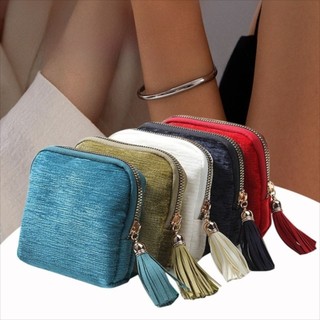 Dụng cụ sắp xếp trang sức MEGOCE, Trang sức du lịch có khóa kéo tua rua Flannel, Mini cầm tay có ngăn Túi đựng đồ trang sức cho nhẫn, vòng tay & vòng tay