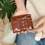 Treeling Bifold Ví Đựng Thẻ Nơ Ví Đựng Tiền Xu Phong Cách Hàn Quốc Ví Đổi Ví