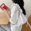 Túi đeo vai dây rút CORALTIDE, Túi đeo nách công suất lớn chấm bi, Túi đeo chéo dây kéo Nylon siêu nhẹ