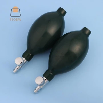 [TeOdw-t] Máy bơm không khí bơm hơi màu xanh đậm cho máy đo huyết áp cầm tay Máy đo huyết áp Phụ kiện chăm sóc sức khỏe Van kim loại [MỚI]