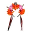Treeling Halloween Hoa Đầu Lâu Mũ Đội Đầu Lâu Với Đồng Hồ Tay Co Giãn Tóc Dành Cho Người Lớn Trẻ Em Unisex Đảng Accesso