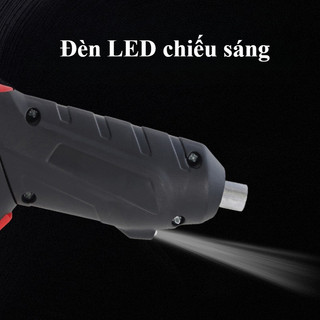 Máy Bắt Vít Không Dây Cao Cấp - 47 Phụ Kiện 2 Chiều Xoay 90°, TẶNG kèm hộp và sạc, bền