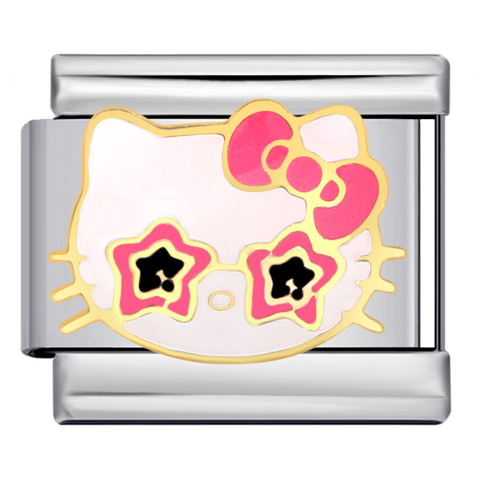 Vòng tay thép titan hình hoạt hình Hello Kitty series - Quà tặng dễ thương dành cho bạn gái