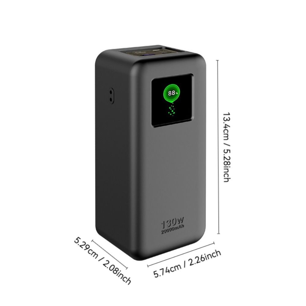 Bảo vệ SIMPLEAID, Silicon chống bụi, Chất lượng cao mềm có tay cầm Vỏ bảo vệ di động cho UGREEN Nexode Power Bank 20000mAh 130W Du lịch