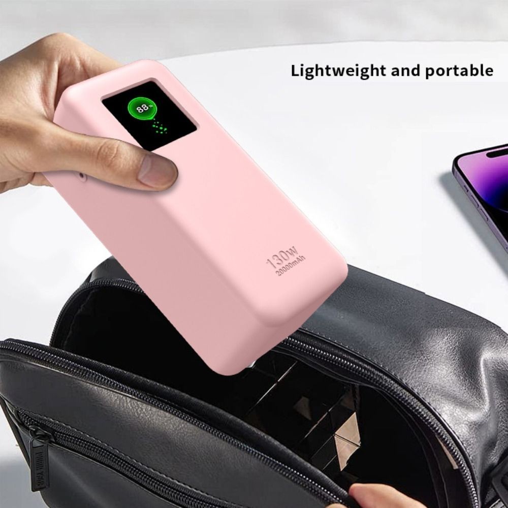 Bảo vệ SIMPLEAID, Silicon chống bụi, Chất lượng cao mềm có tay cầm Vỏ bảo vệ di động cho UGREEN Nexode Power Bank 20000mAh 130W Du lịch