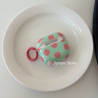 Ốp Lưng Cho AirPods 4 [2024] AirPods Pro2 Pro 3 2 1 Apple AirPods Tai Nghe Bluetooth Bảo Vệ Tai Nghe Cam Xanh Chấm