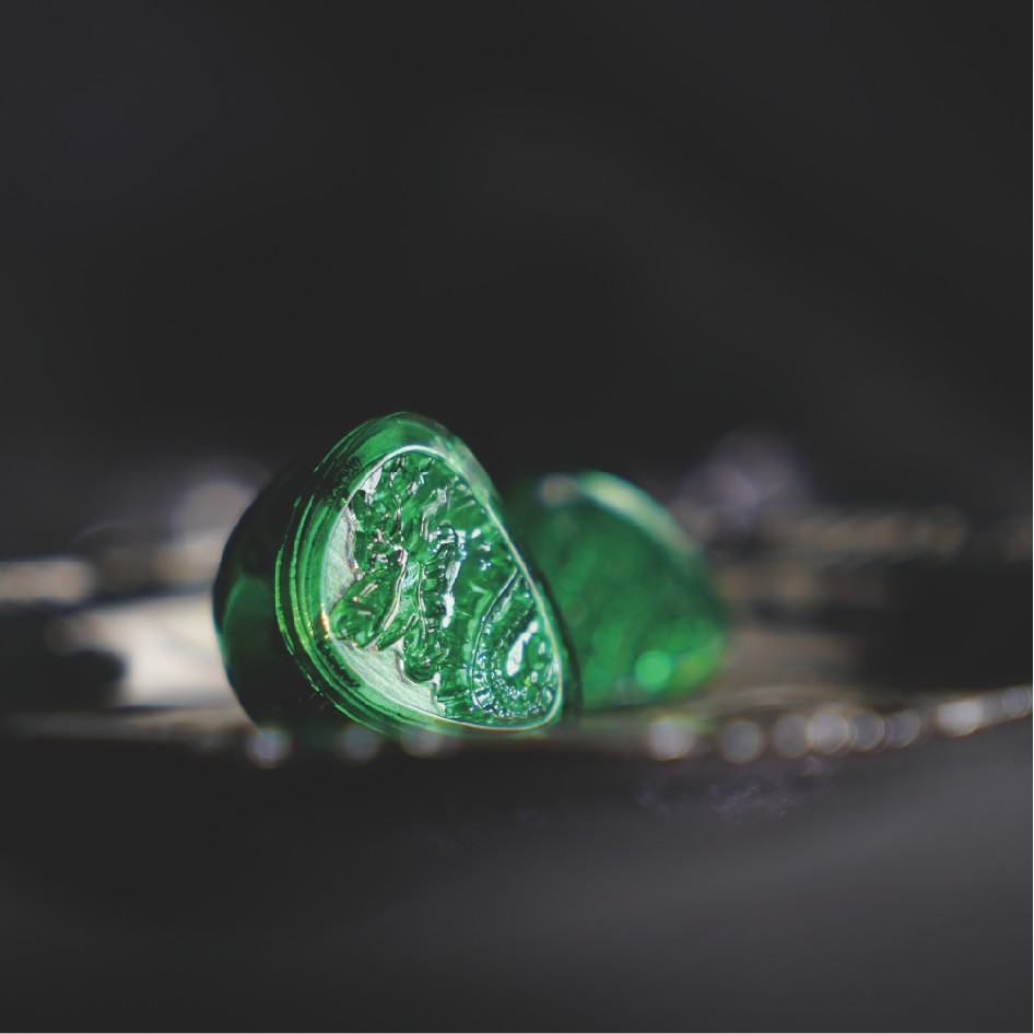 TangZu Waner II Jade Dragon Dynamic Driver Tai nghe nhét tai Âm thanh chất lượng cao Thoải mái khi đeo tai nghe có dây Waner 2 màu xanh lá cây