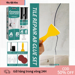 [COD] Bộ Keo Sửa Chữa Gạch Men – Magic Acrylic Repair Dán Vết Nứt Gạch, Dễ Sử Dụng, Đẹp Như Mớ