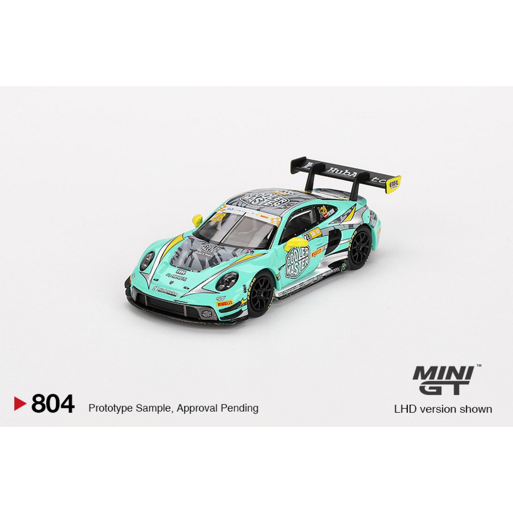 Mini GT Card Version MGT00804 Porsche 911 GT3 R #28 HubAuto Racing 2023 ...