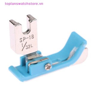Toplanswatchstore 1PC Nhựa SP-18 Edge Presser Chân nhúng dòng ép chân phẳng ô tô nhựa bò gân cạnh ép chân may phụ kiện VN