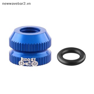 [Mới] Van lốp xe đạp đường bộ bằng hợp kim nhôm siêu nhẹ, loại Presta với van bảo vệ và vít máy giặt cố định.
