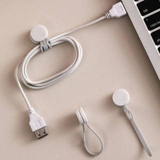 Băng buộc cáp đa chức năng từ tính, bộ sắp xếp cáp dữ liệu, cuộn dây cáp sạc.
