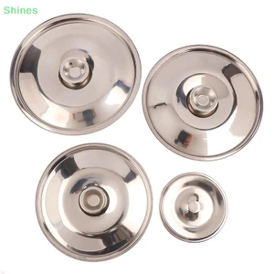 Shines 10-26cm Nắp Nồi Tròn Làm Dày Thép Không Gỉ Nắp Nồi Thay Thế Đa Năng Nhà Bếp Nắp Thực Phẩm Đồ Dùng Nhà Bếp VN