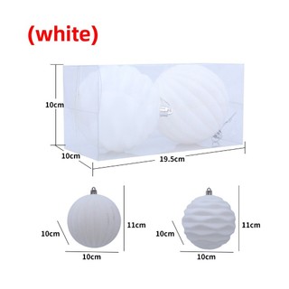 Mặt dây chuyền bóng Giáng sinh ASDFGER, Màu trơn 10cm Cây Giáng sinh Charm, Đồ dùng Giáng sinh đổ xô DIY Giáng sinh