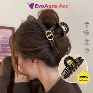 Kẹp Càng Cua Size Đại 13cm Nhãn Vàng PC Cao Cấp Siêu Bền Không Gãy Cho Tóc Dày