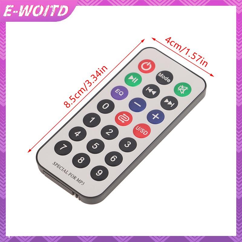 Bộ điều khiển từ xa đa năng E-WOITD cho bảng khuếch đại công suất giải mã loa siêu trầm USB có thẻ kỹ thuật số HNVN