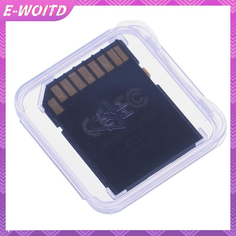 E-woitd 10 Chiếc Hộp Đựng Thẻ Nhớ Hộp Bảo Vệ Cho SD SDHC MMC XD CF Thẻ HNVN