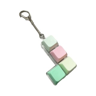 Bàn phím ngón tay WOOLYNOOK, Keycap 2 / 3 / 6 / 9 Phím Fidget Móc khóa, Tiện ích nút chìa khóa Pass The Time Pinch Toy Người lớn