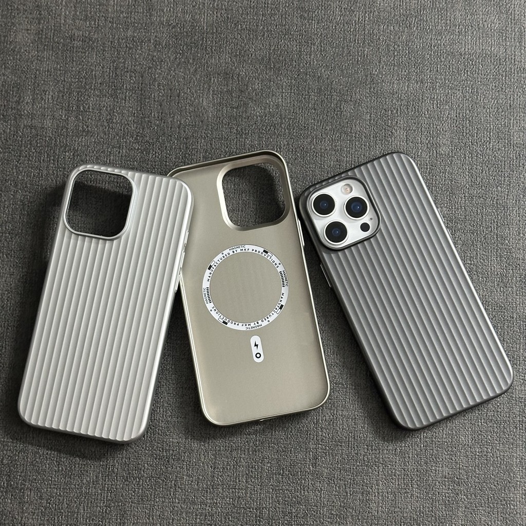 Ốp Điện Thoại IPhone 17 I16 Vỏ Điện Thoại Kim Loại Họa Tiết Sóng 15 Pro max Ốp Điện Thoại Siêu Mỏng Mờ 14 Pro Vỏ Bảo Vệ Chống Sốc
