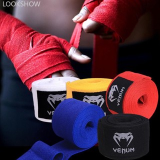 LOOKSHOW - Bộ 3 Chiều Dài (1.5M/3M/5M) Băng Quấn Cổ Tay Thể Thao, Tự Dính, Co Dãn, Cho Boxing và Muay Thai I6U9