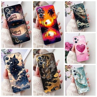Dành Cho OPPO K10x Ốp Lưng PGGM10 Vỏ Rồng Sang Trọng Sơn Mềm Silicon Mỏng TPU Ốp lưng OPPOK10x K 10x Ốp Lưng Vỏ