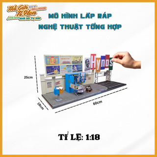 Mô hình gỗ tự lắp ráp DIY - Thế Giới Tí Hon - SẠP BÁO LỀ ĐƯỜNG GP04